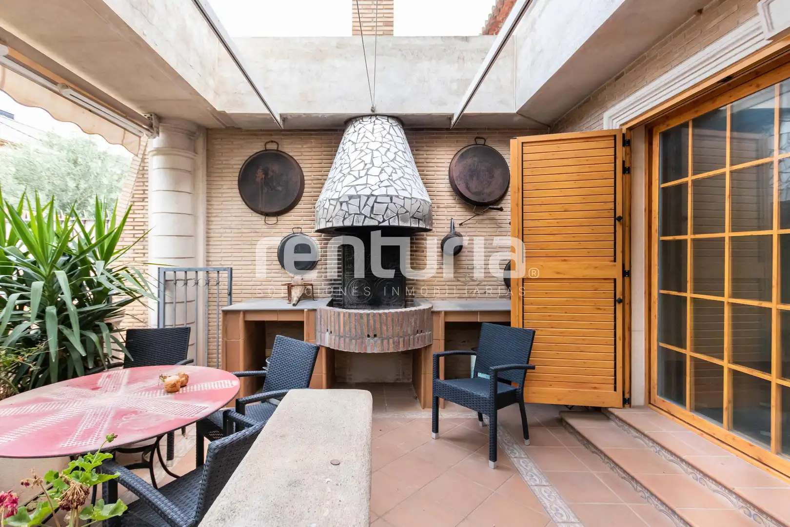 Terraza de Casa o chalet en venta en Picanya con Aire acondicionado, Jardín privado y Parquet