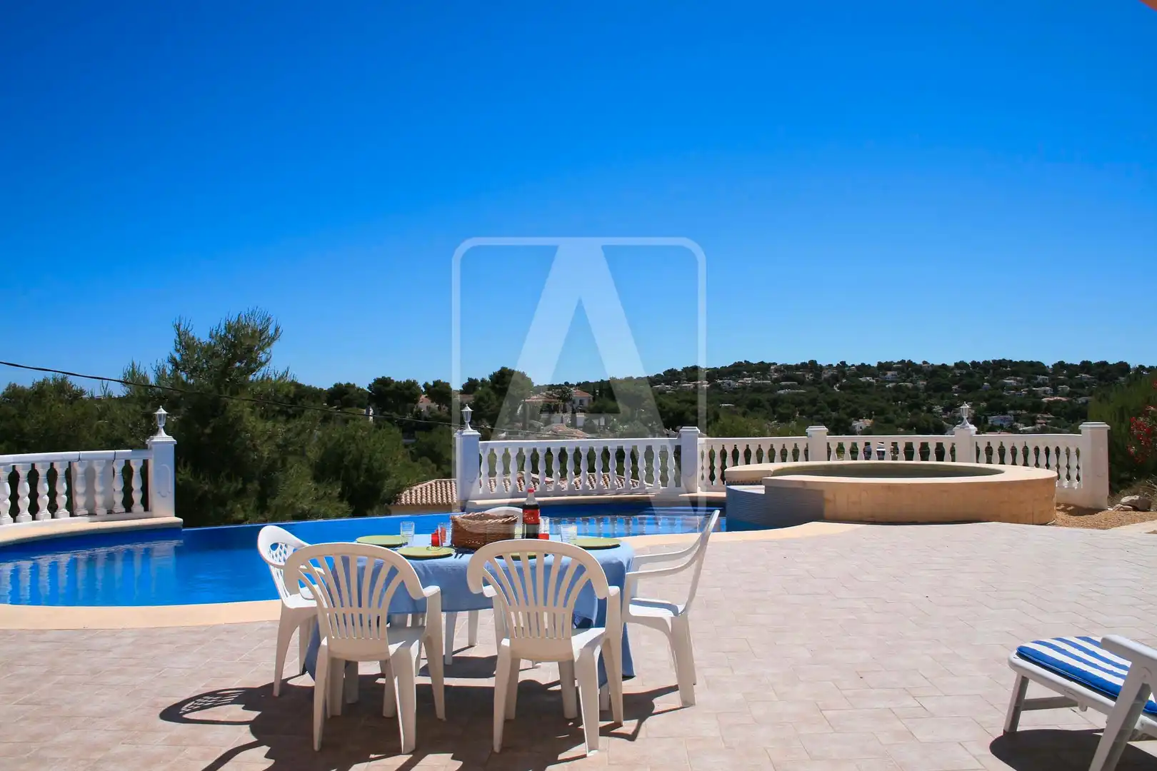 Terrace of Houses for sale in Jávea / Xàbia  with Air Conditioner, Heating and Private garden