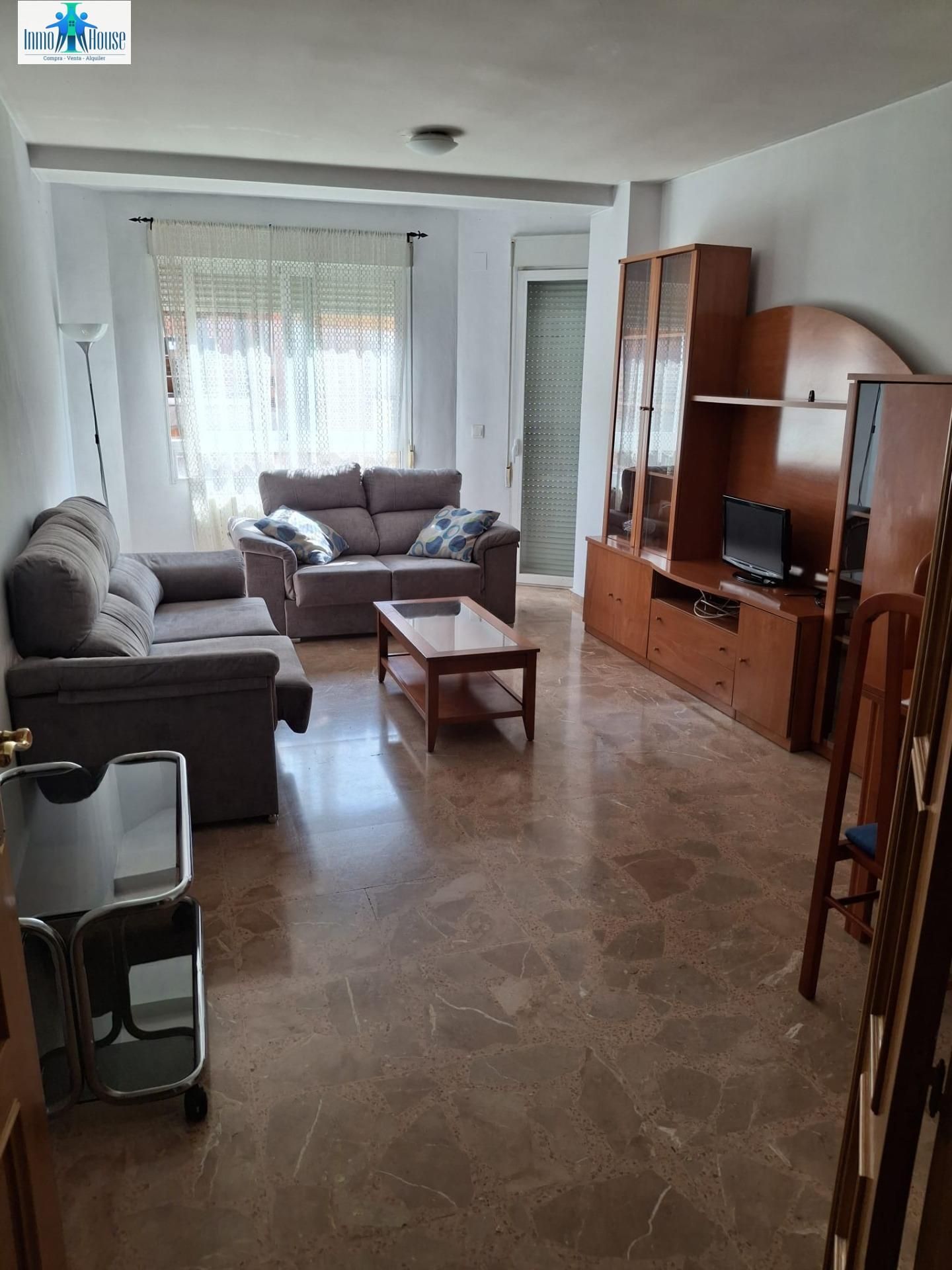 Living room of Flat for sale in  Albacete Capital  with Air Conditioner, Heating and Storage room