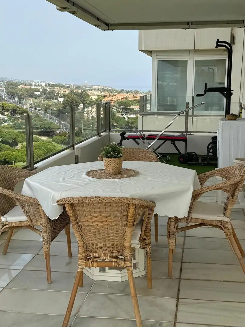 Terrassa de Pis de lloguer en Marbella