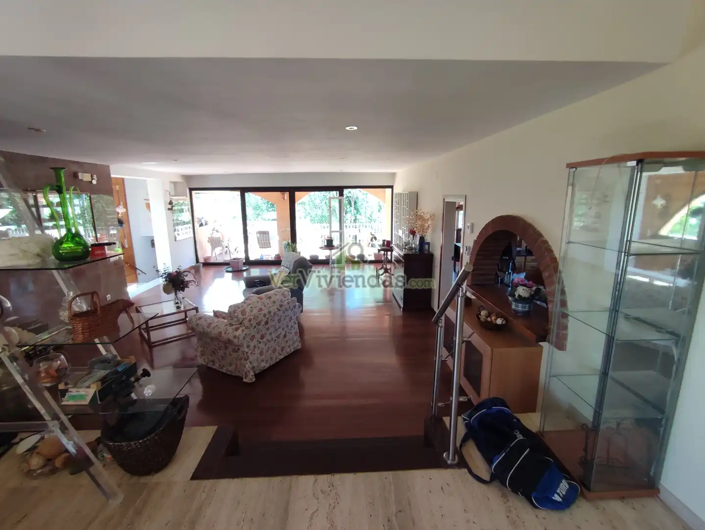 Sala de estar de Casa o chalet en venta en Esparreguera con Calefacción, Jardín privado y Parquet
