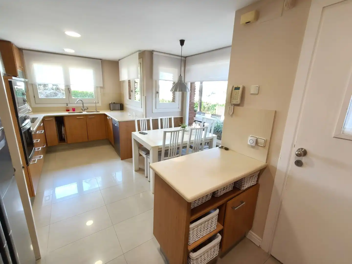 Kitchen of Houses for sale in Sant Andreu de Llavaneres  with Air Conditioner, Heating and Private garden