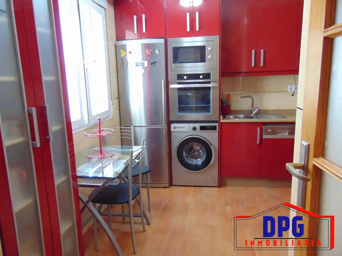 Cocina de Apartamento en venta en Garrucha con Aire acondicionado y Amueblado