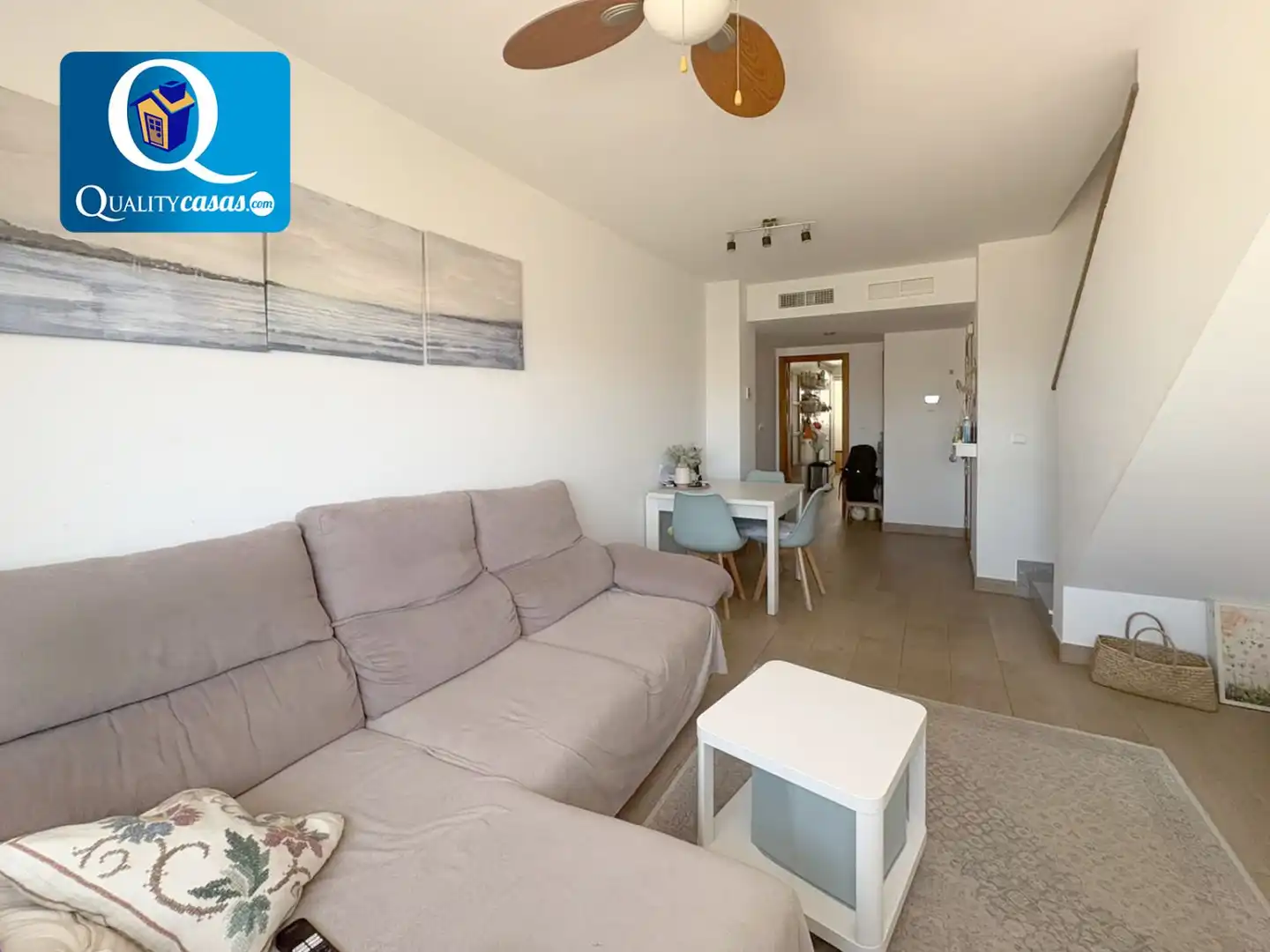 Sala d'estar de Pis en venda en El Campello amb Aire condicionat, Terrassa i Traster