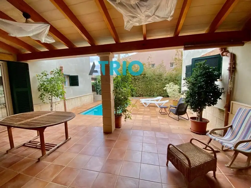 Exterior view of Houses for sale in Ses Salines  with Air Conditioner, Heating and Private garden