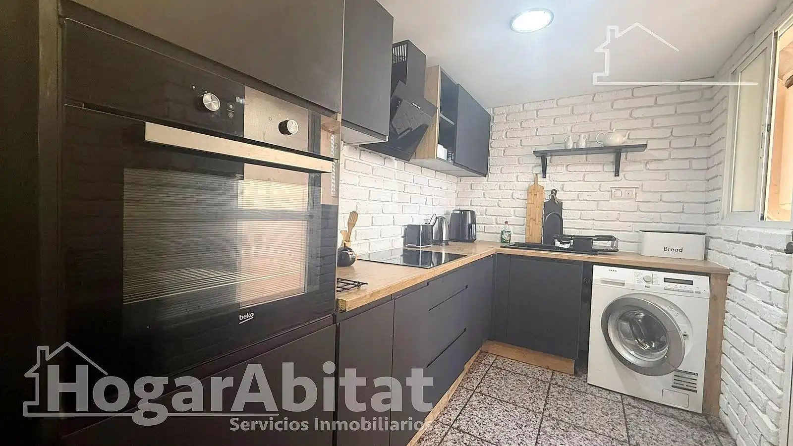Cocina de Piso en venta en Gandia con Aire acondicionado, Calefacción y Amueblado