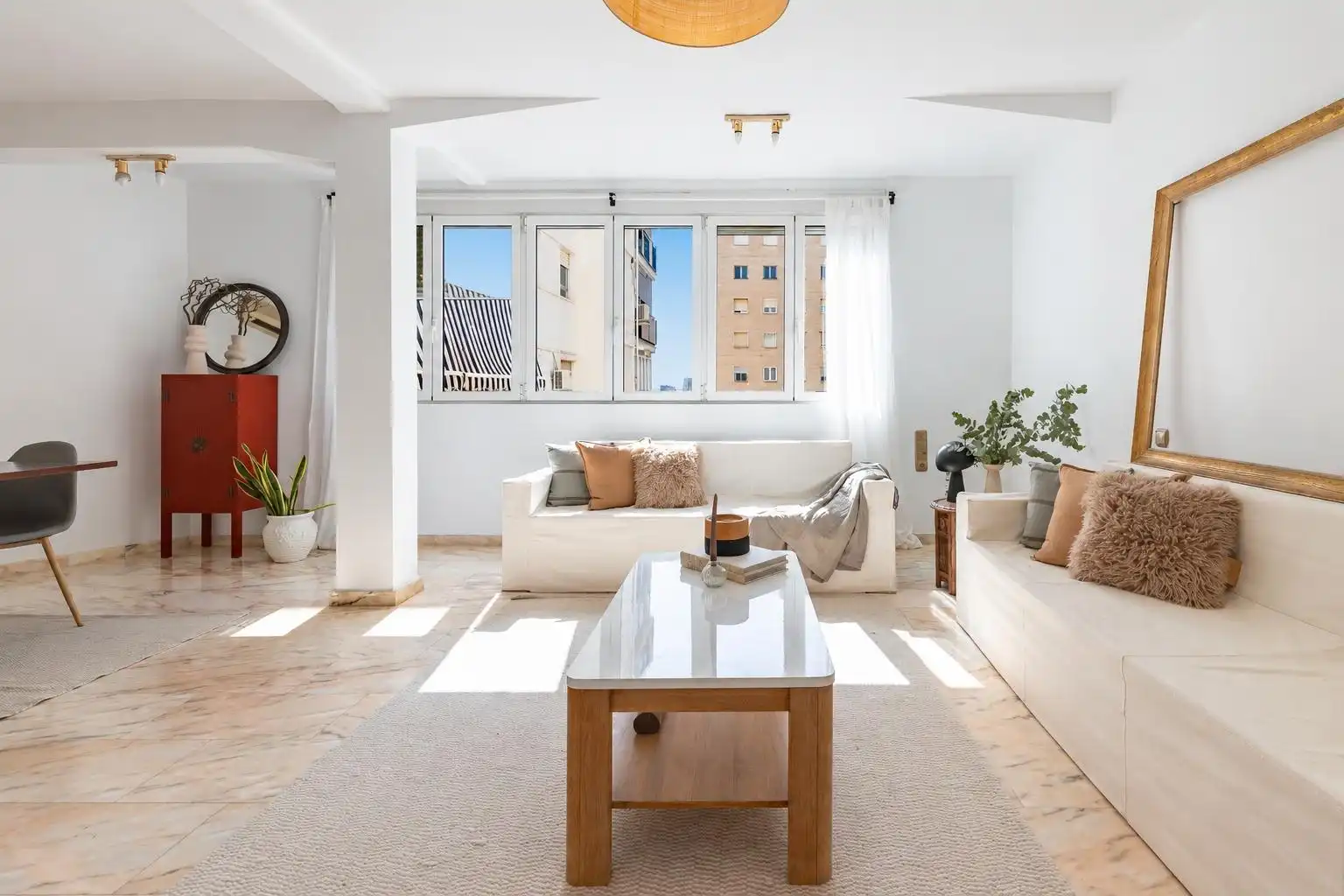 Living room of Flat for sale in Valencia  with Air Conditioner