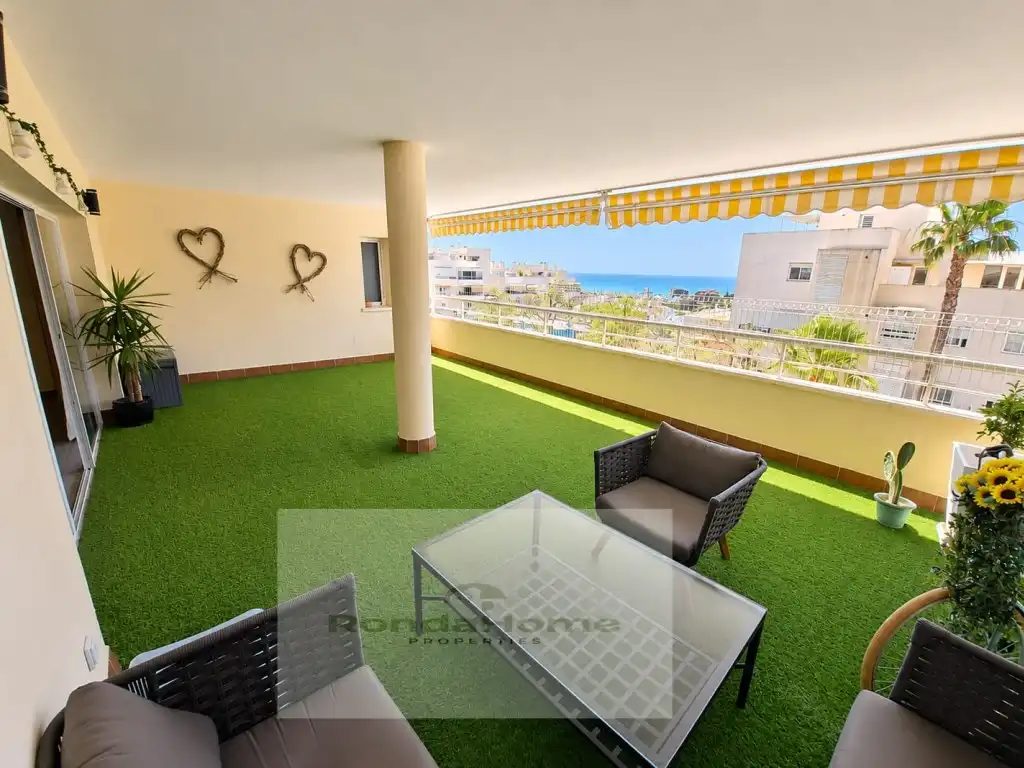 Terraza de Piso de alquiler en Benalmádena