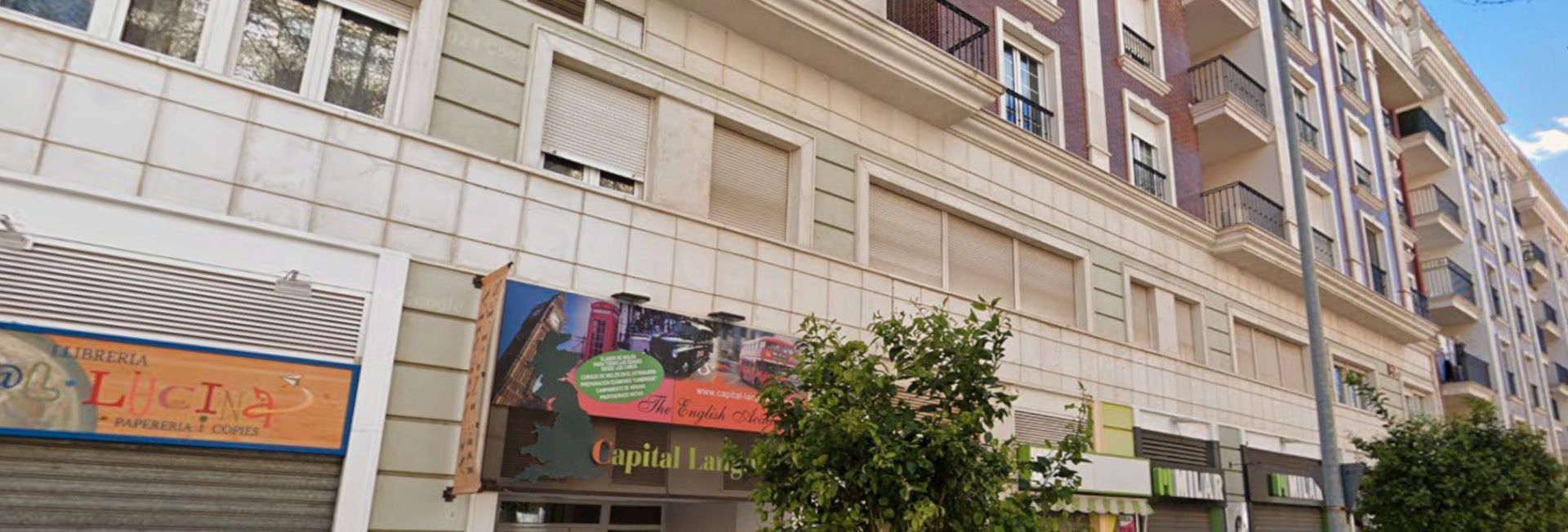 Vista exterior de Oficina de lloguer en Albaida amb Aire condicionat