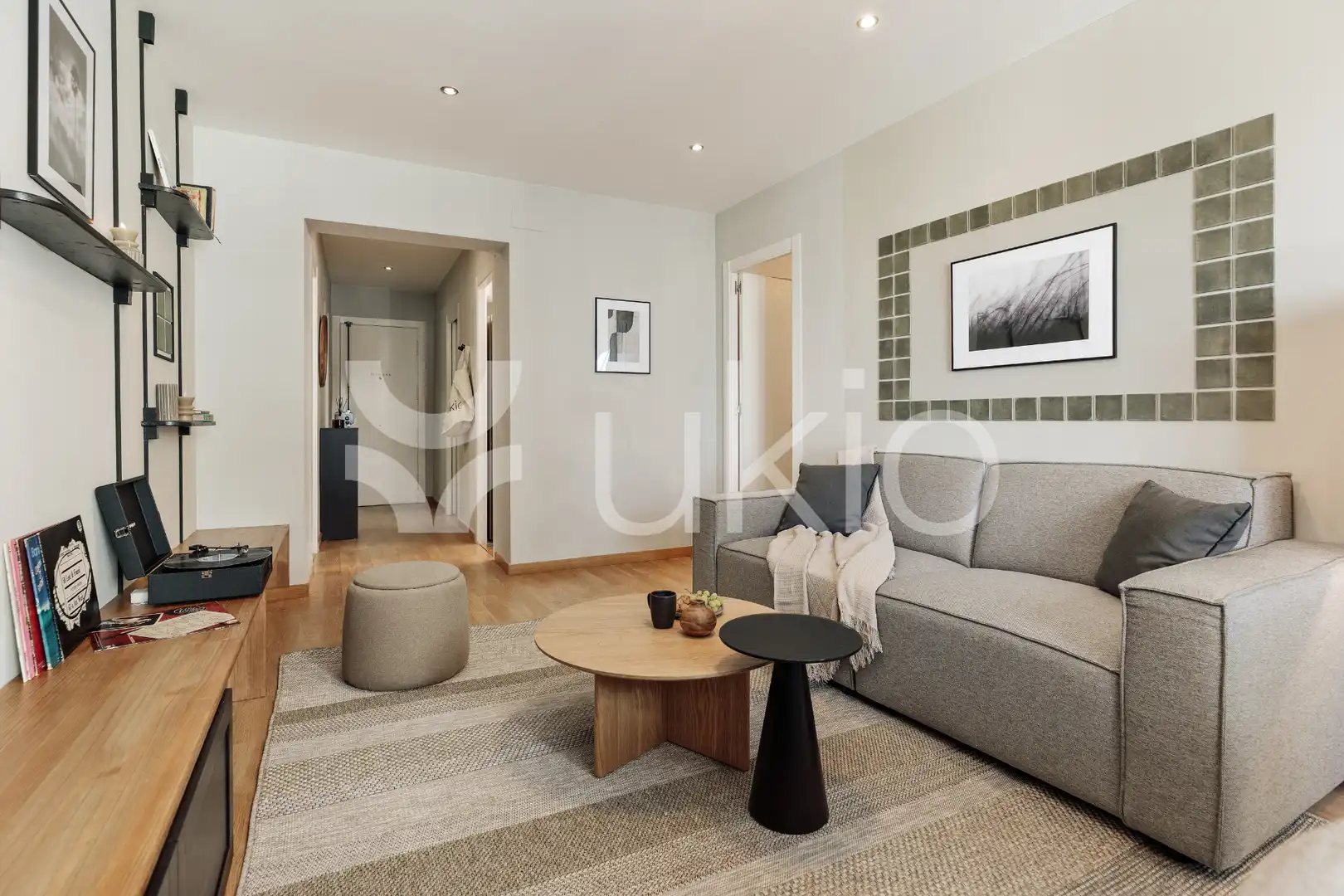 Living room of Apartments for rent in Barcelona  with Heating, Furnished and Oven