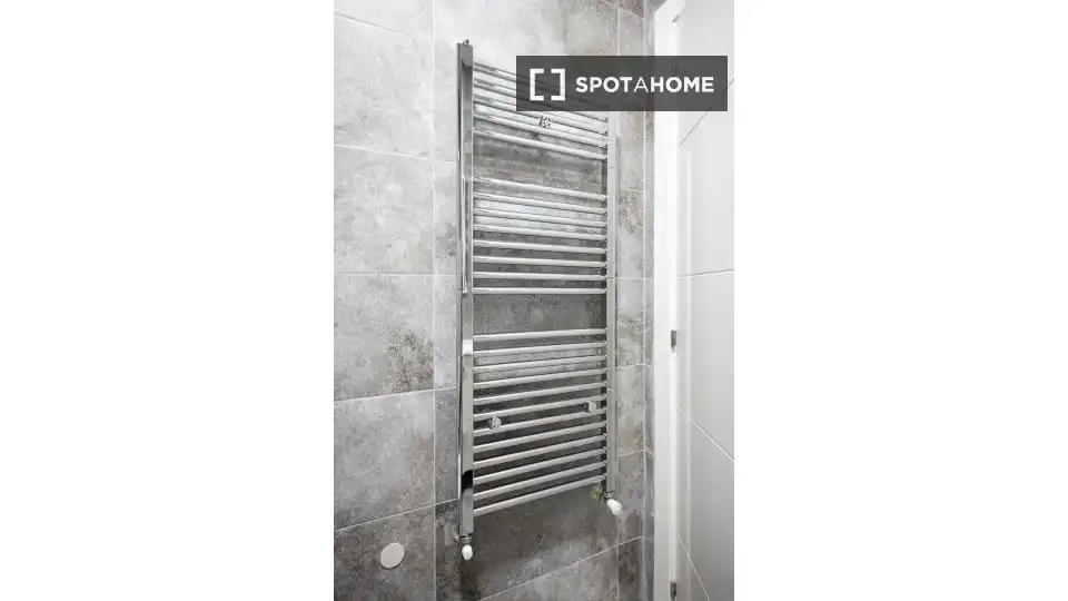 Bathroom of Flat for rent in Madrid  with Air Conditioner, Heating and Furnished