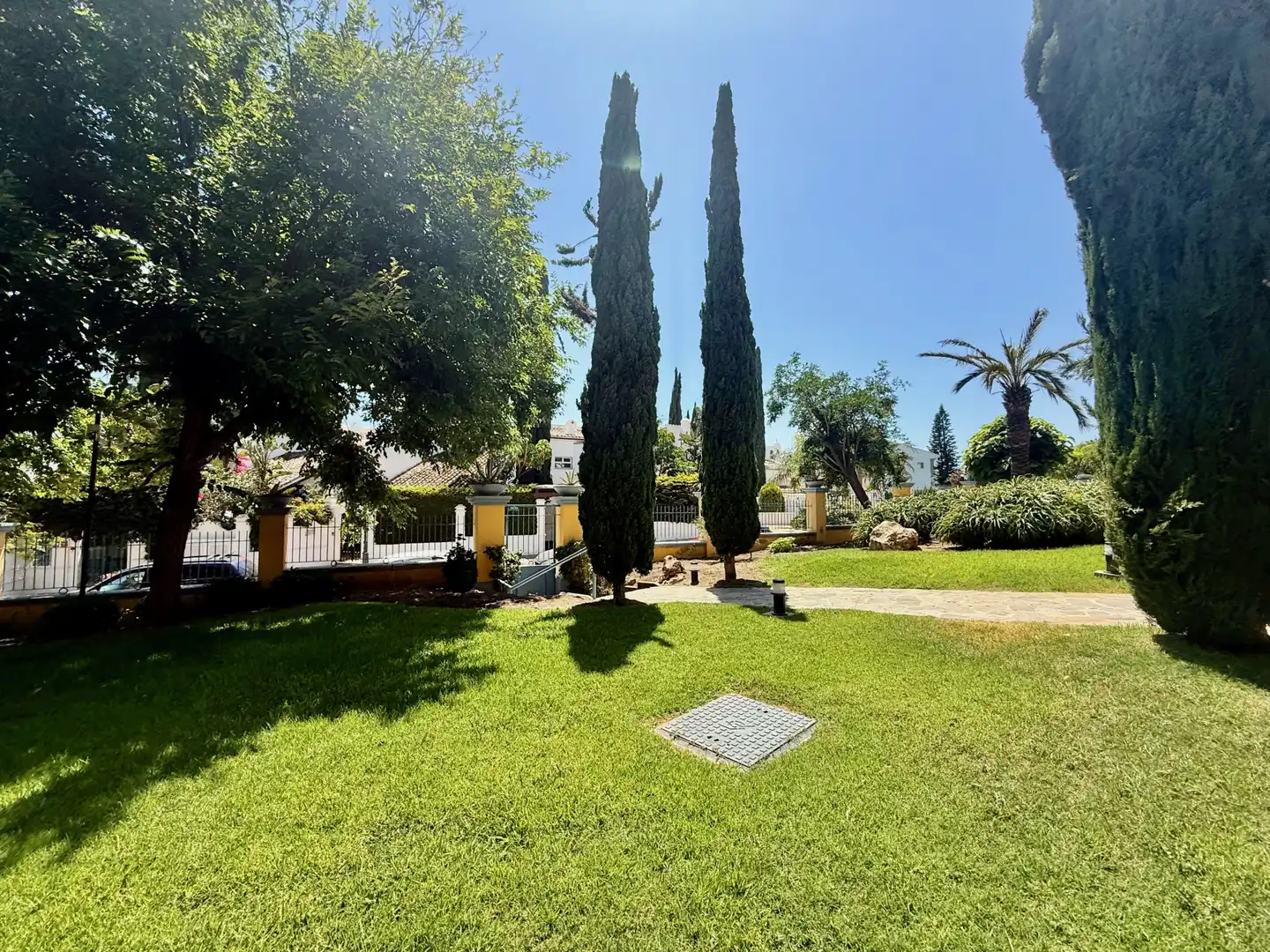 Garten von Maisonette zur Miete in Marbella mit Heizung, Abstellraum und Schwimmbad