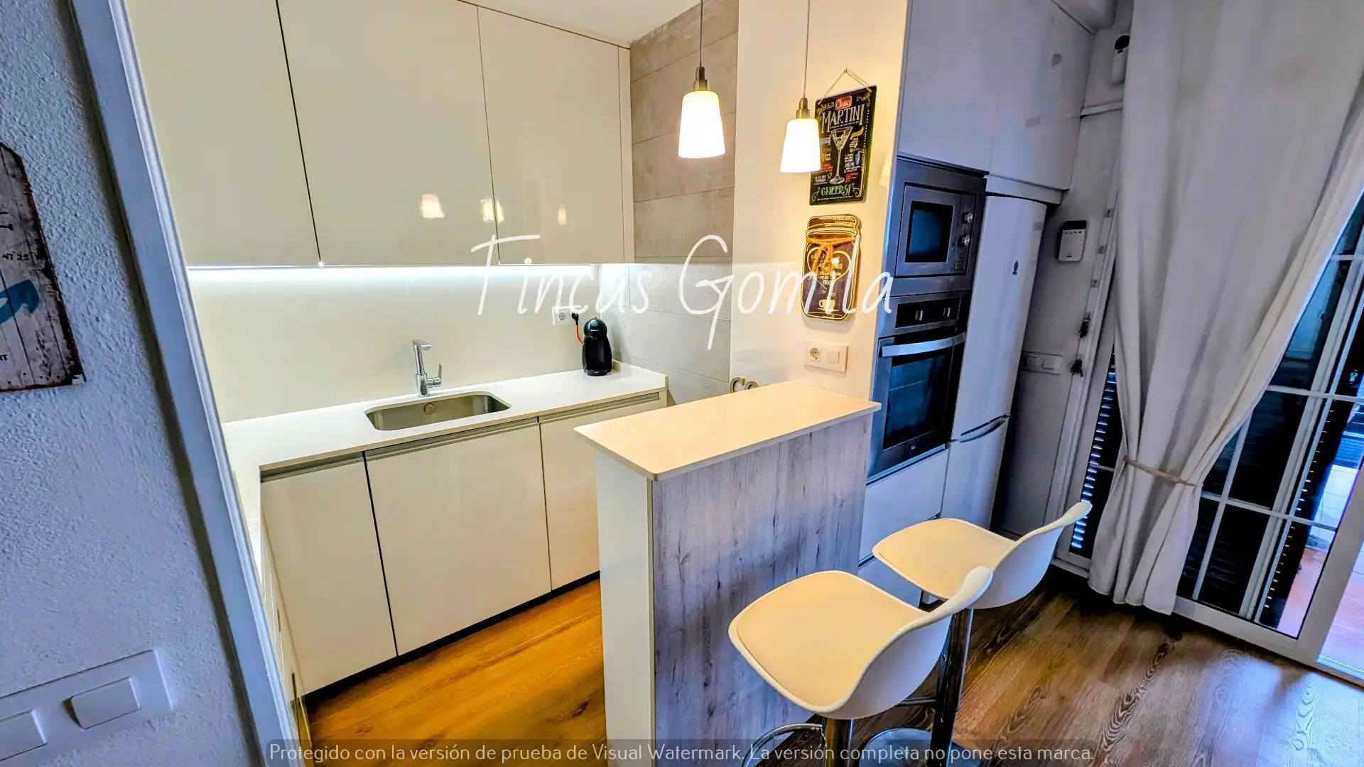 Cocina de Apartamento en venta en Alaior con Aire acondicionado, Terraza y Piscina comunitaria