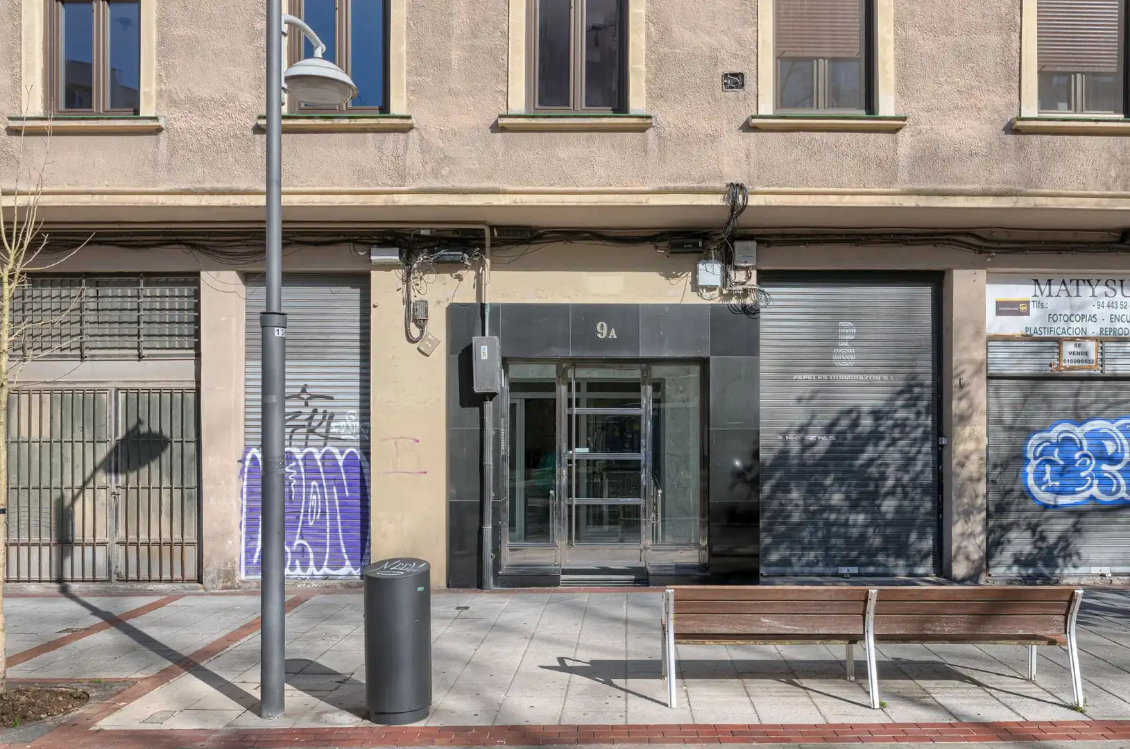 Vista exterior de Apartamento de alquiler en Bilbao  con Calefacción, Amueblado y Lavadora