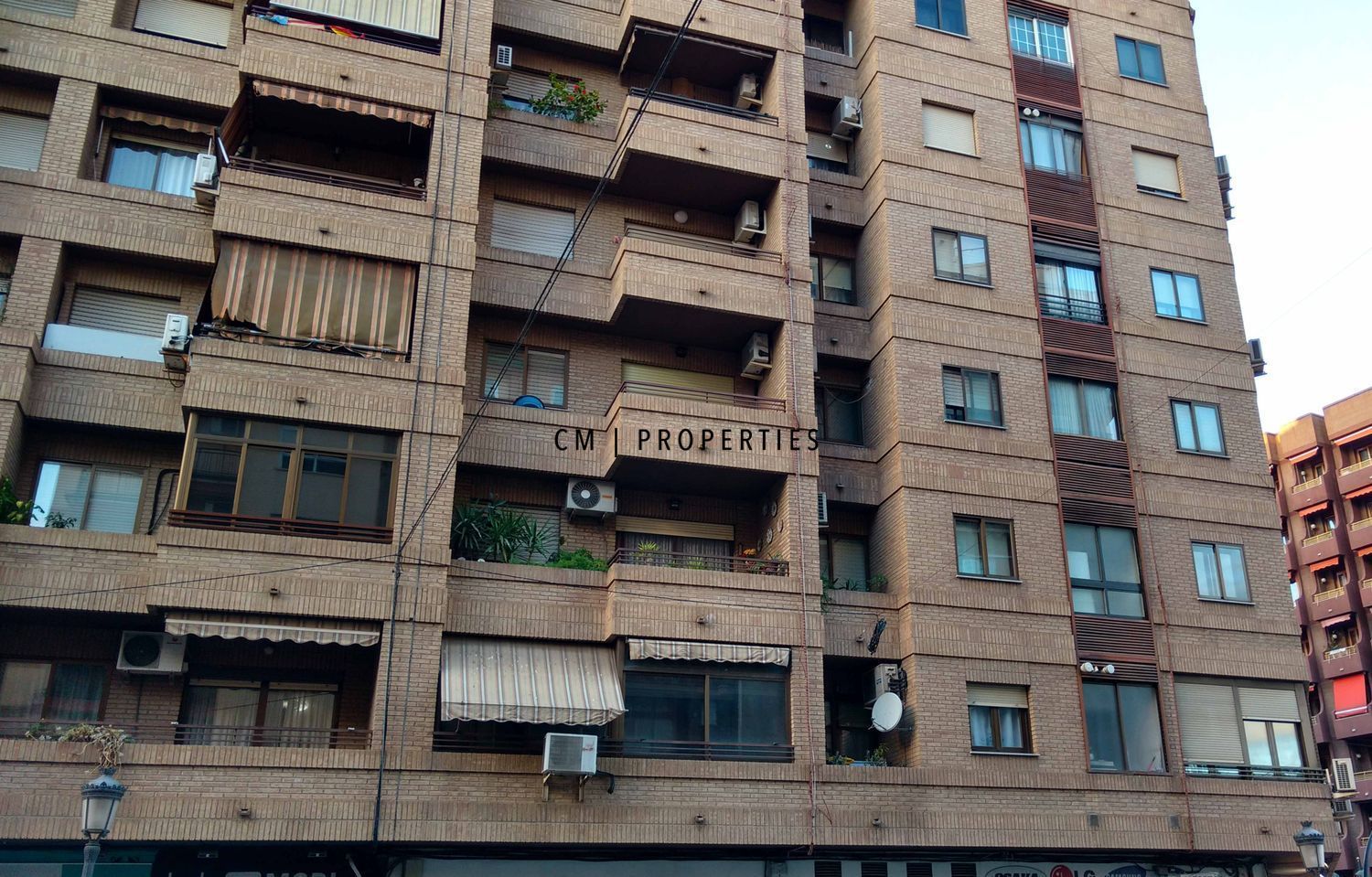 Exterior view of Flat to rent in  Valencia Capital  with Air Conditioner, Terrace and Furnished