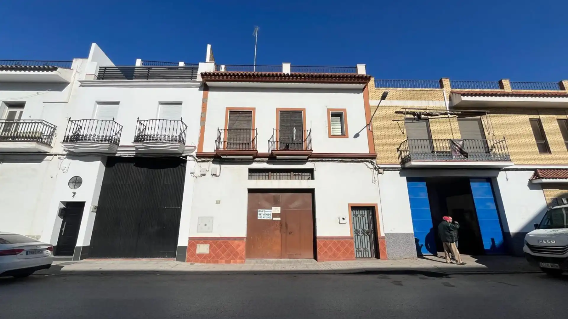 Vista exterior de Piso en venta en Los Palacios y Villafranca