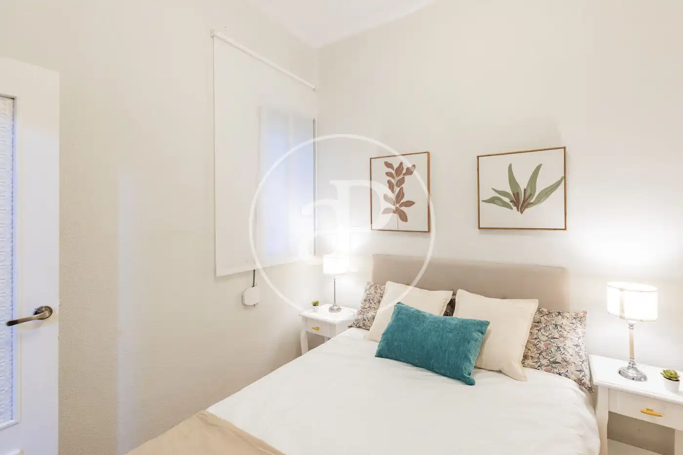 Bedroom of Flat for rent in Madrid  with Heating and Furnished