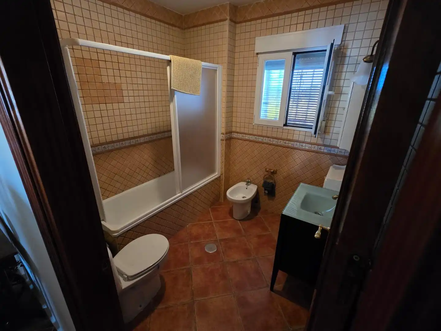 Bathroom of Houses for sale in Ventas de Huelma  with Air Conditioner, Heating and Private garden