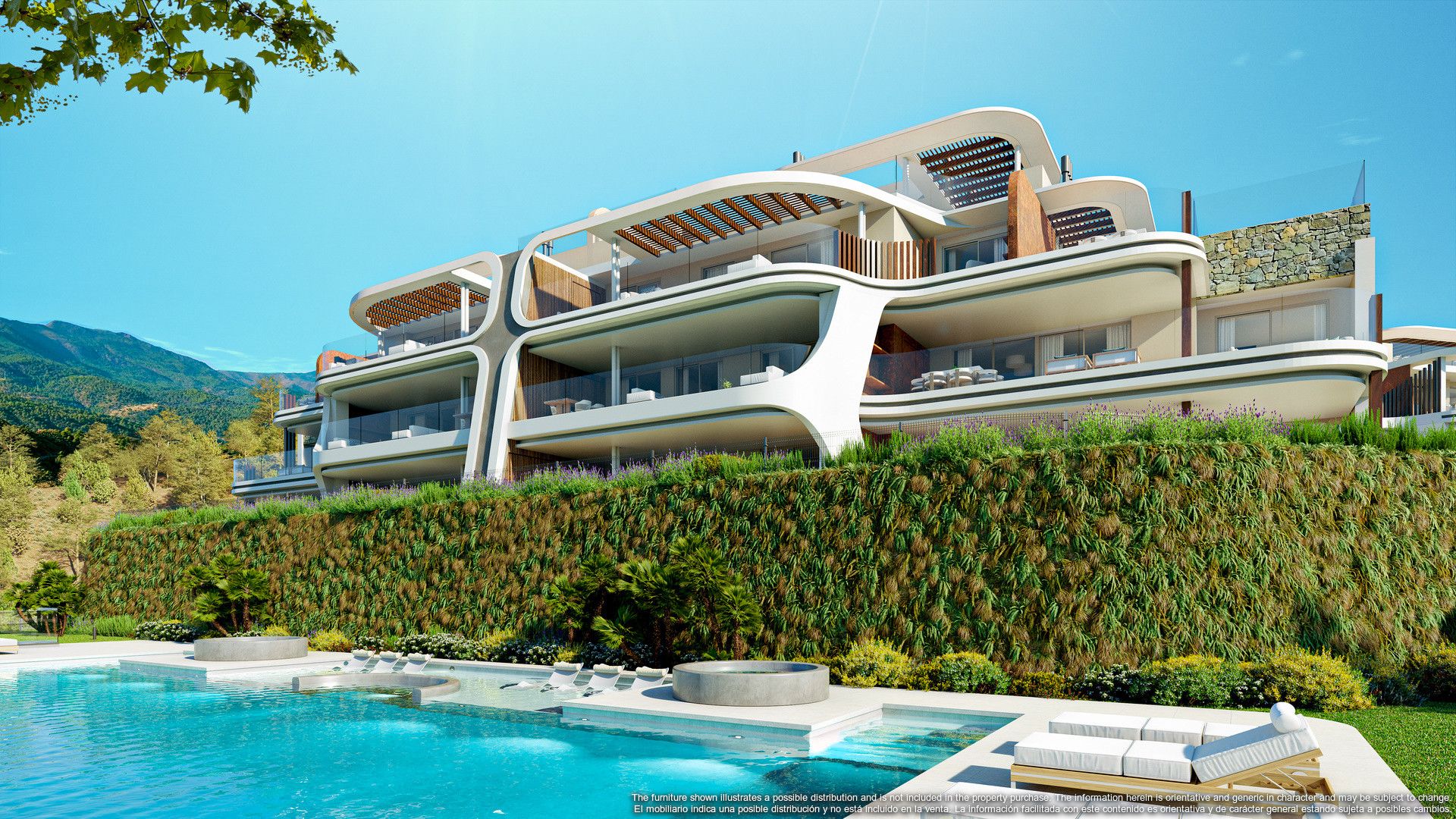 Swimming pool of Planta baja for sale in Benahavís  with Air Conditioner, Private garden and Terrace