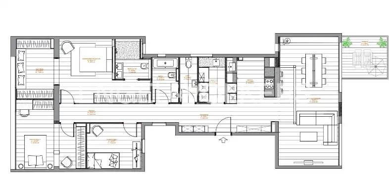 Attic for sale in Barcelona  with Heating