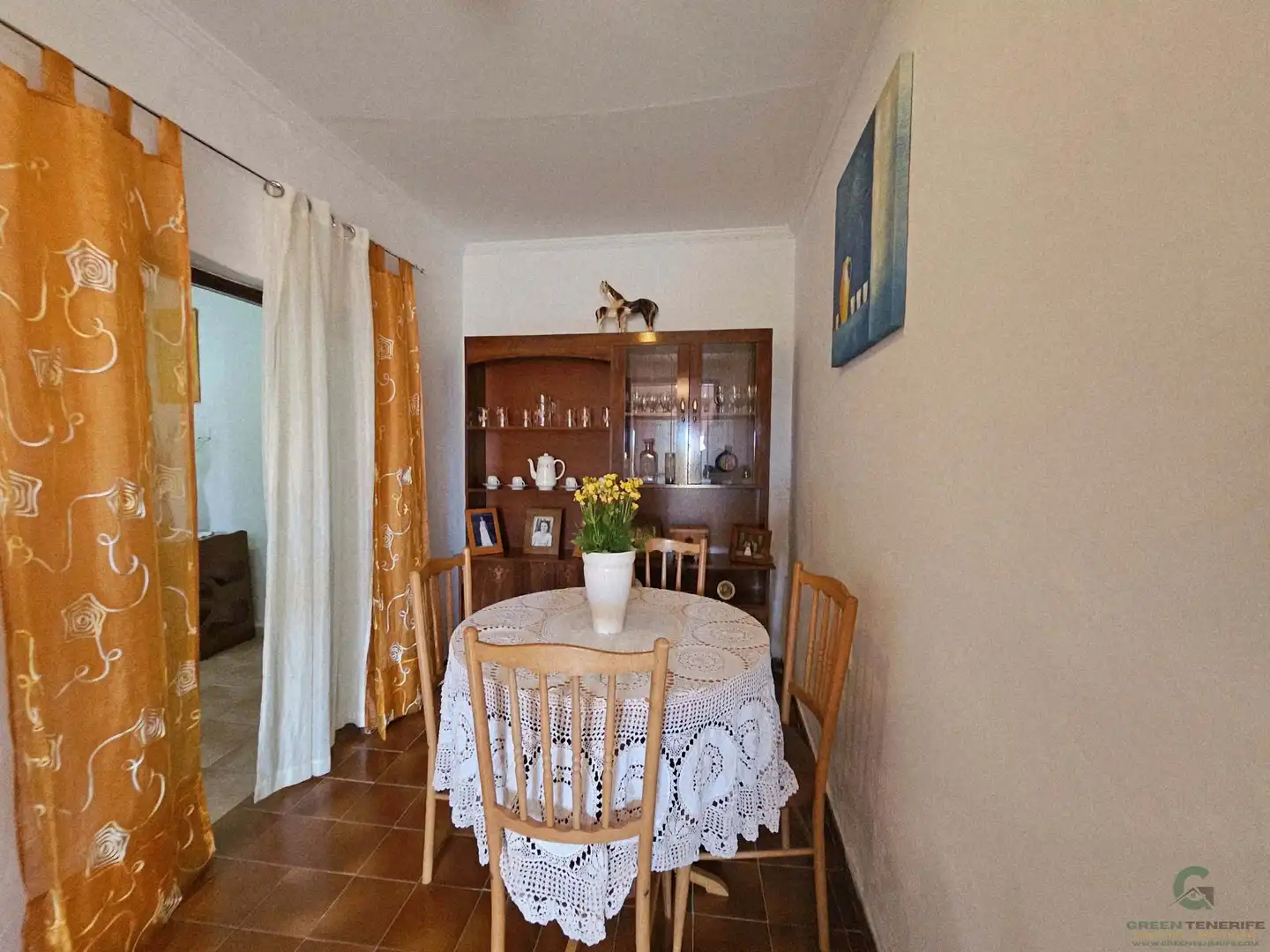 Esszimmer von Einfamilien-Reihenhaus zum Verkauf in Garachico mit Terrasse und Abstellraum