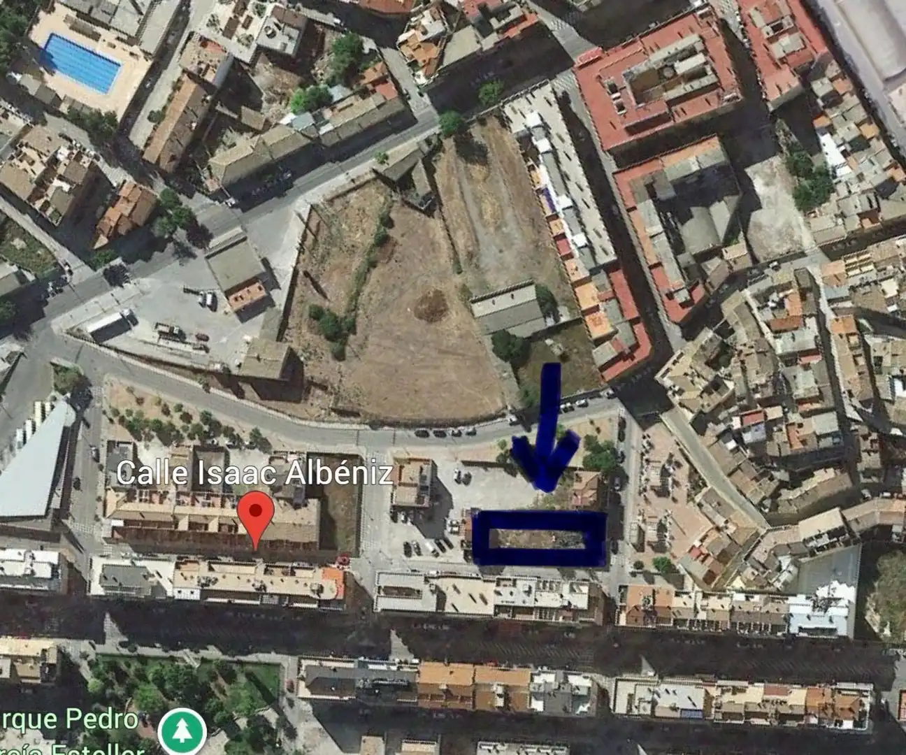 Terreny rústic en venda a Calle Isaac Albéniz