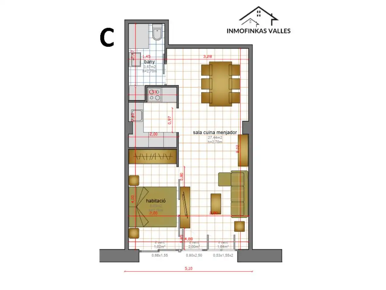 Flat for sale in Can Borrell