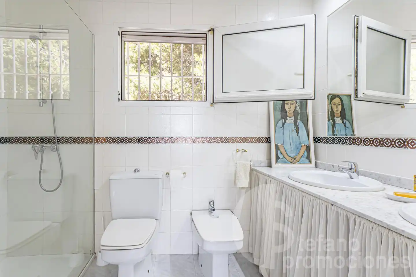 Bathroom of Detached homes for sale in Málaga  with Air Conditioner, Private garden and Terrace