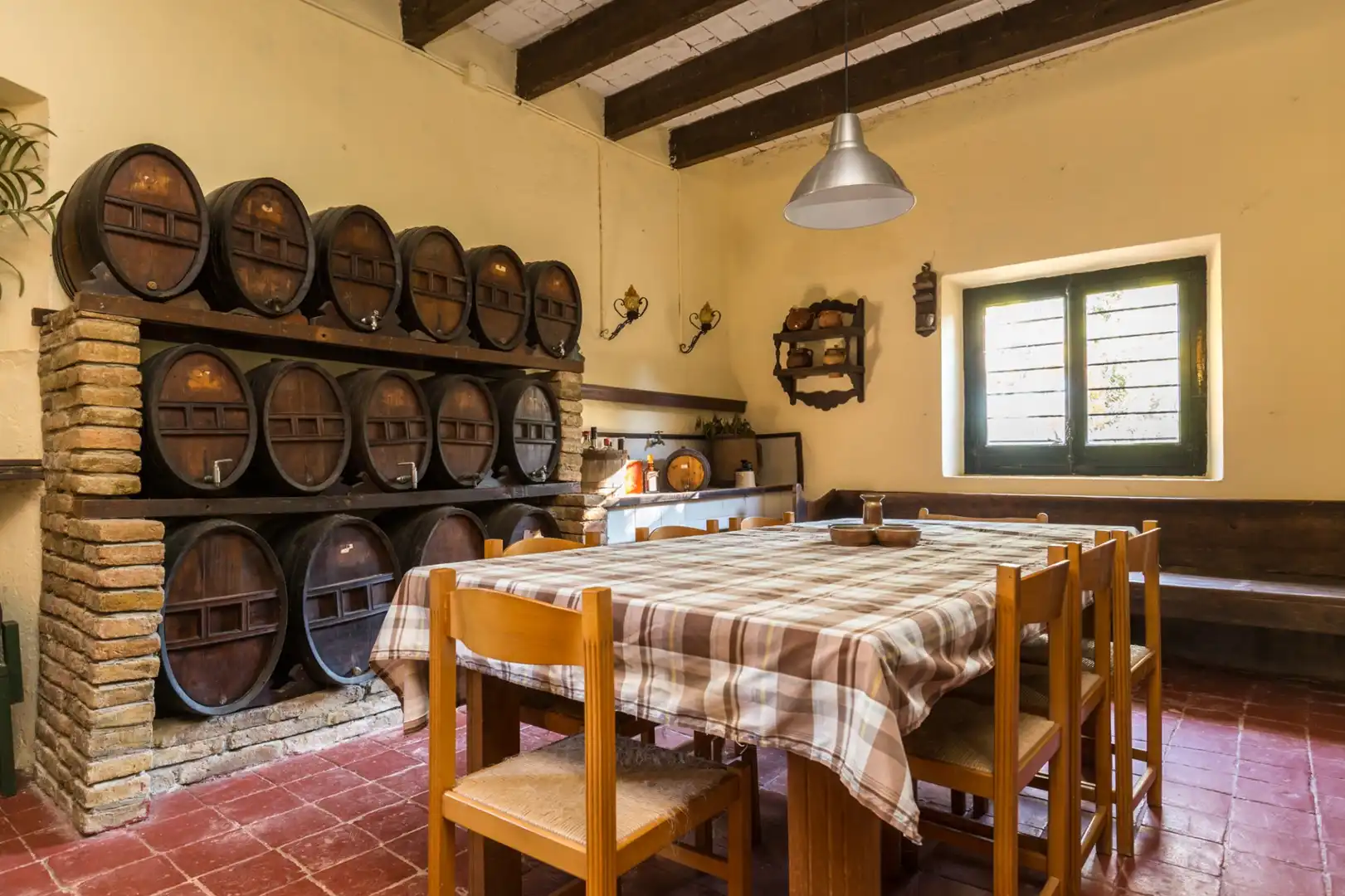 Cocina de Finca rústica en venta en Llagostera con Calefacción, Terraza y Trastero
