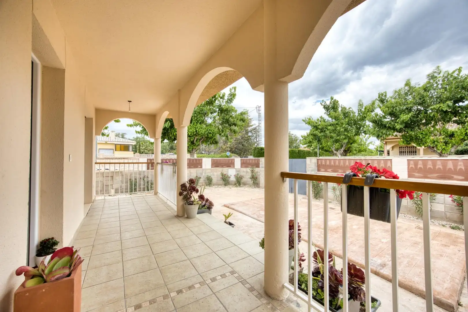 Terraza de Casa o chalet en venta en Mutxamel con Aire acondicionado, Calefacción y Jardín privado