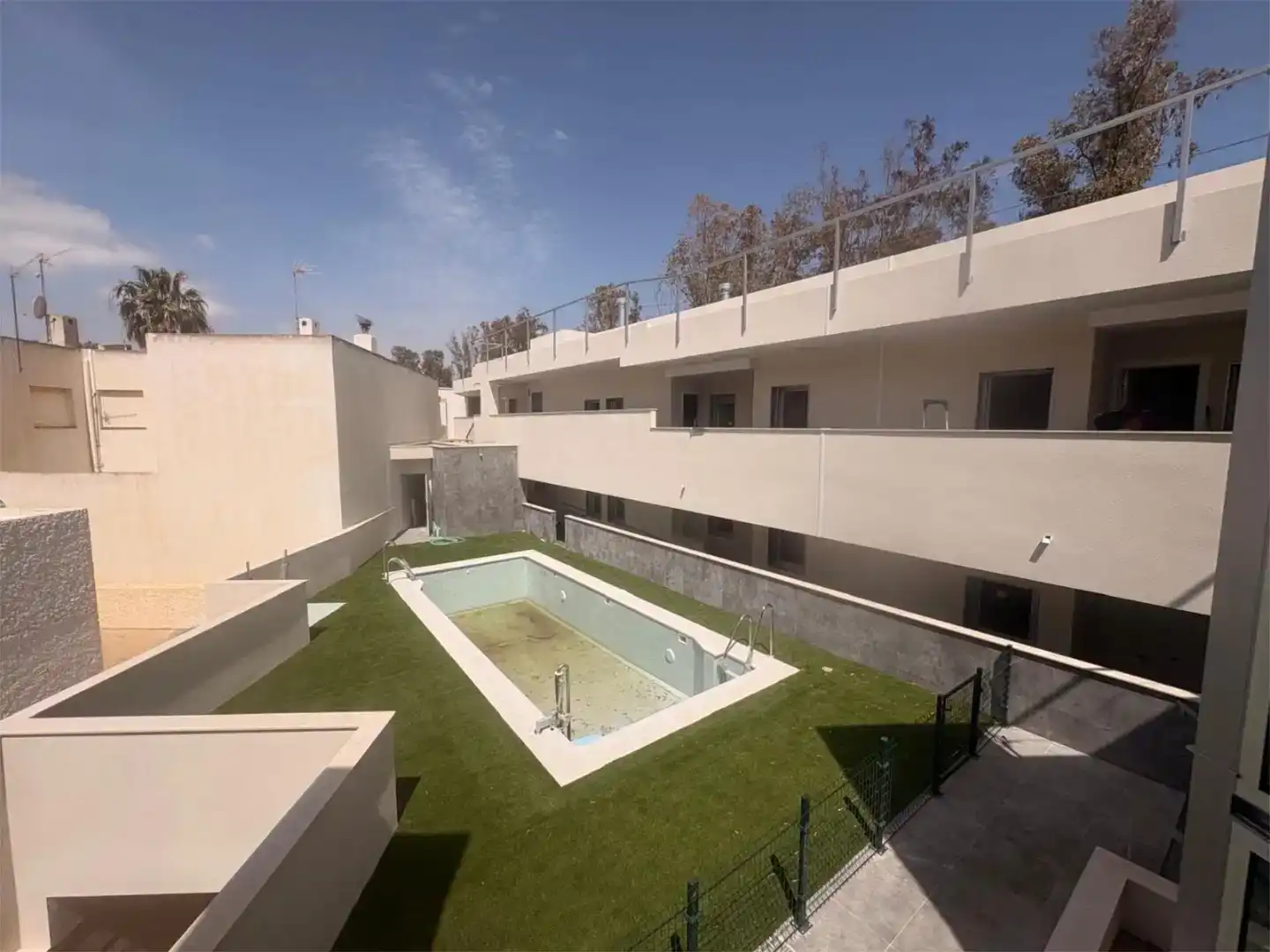Schwimmbecken von Wohnung zum Verkauf in Níjar mit Klimaanlage, Schwimmbad und Balkon