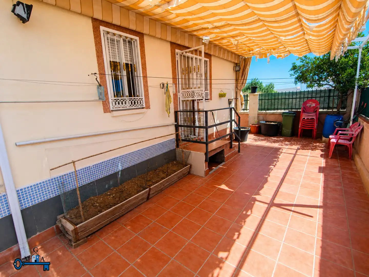 Terrasse von Haus oder Chalet zum Verkauf in El Viso de San Juan mit Privatgarten, Terrasse und Abstellraum