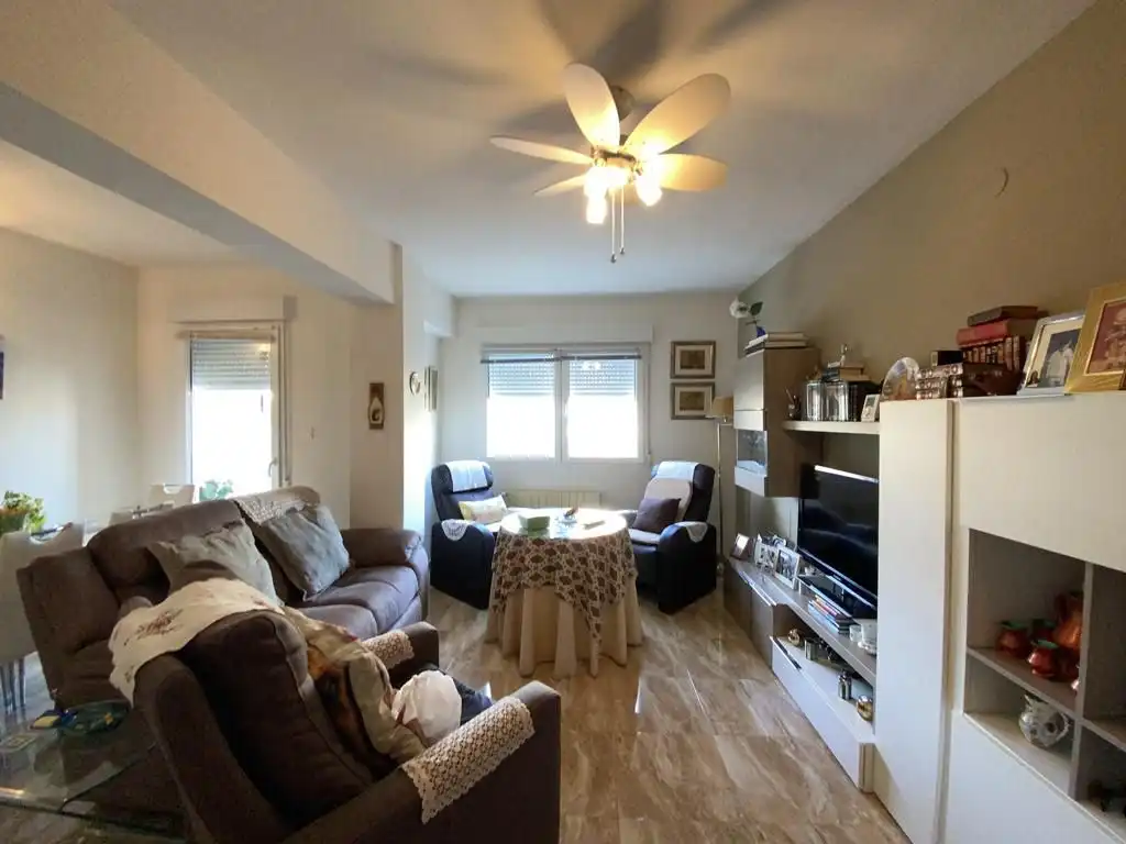 Living room of Flat for sale in Caudete  with Air Conditioner, Heating and Balcony