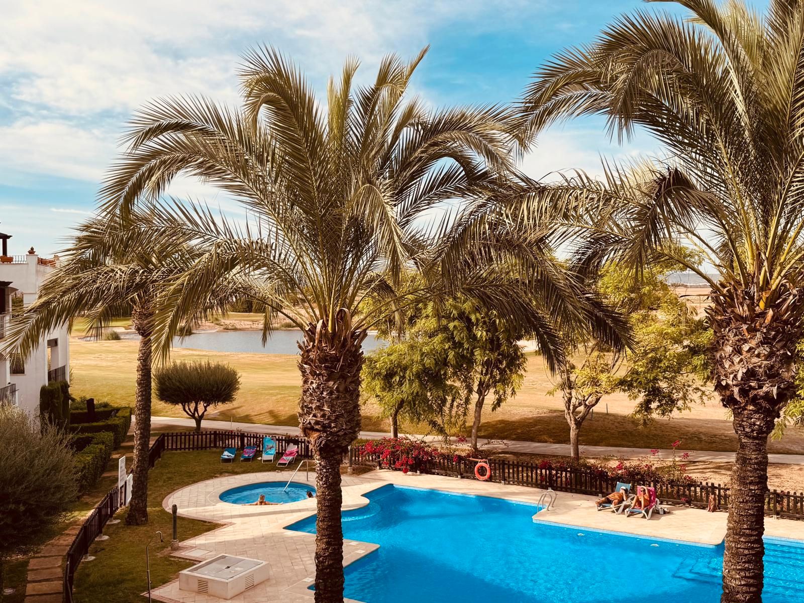 Swimming pool of Apartment for sale in Torre-Pacheco  with Air Conditioner, Heating and Private garden