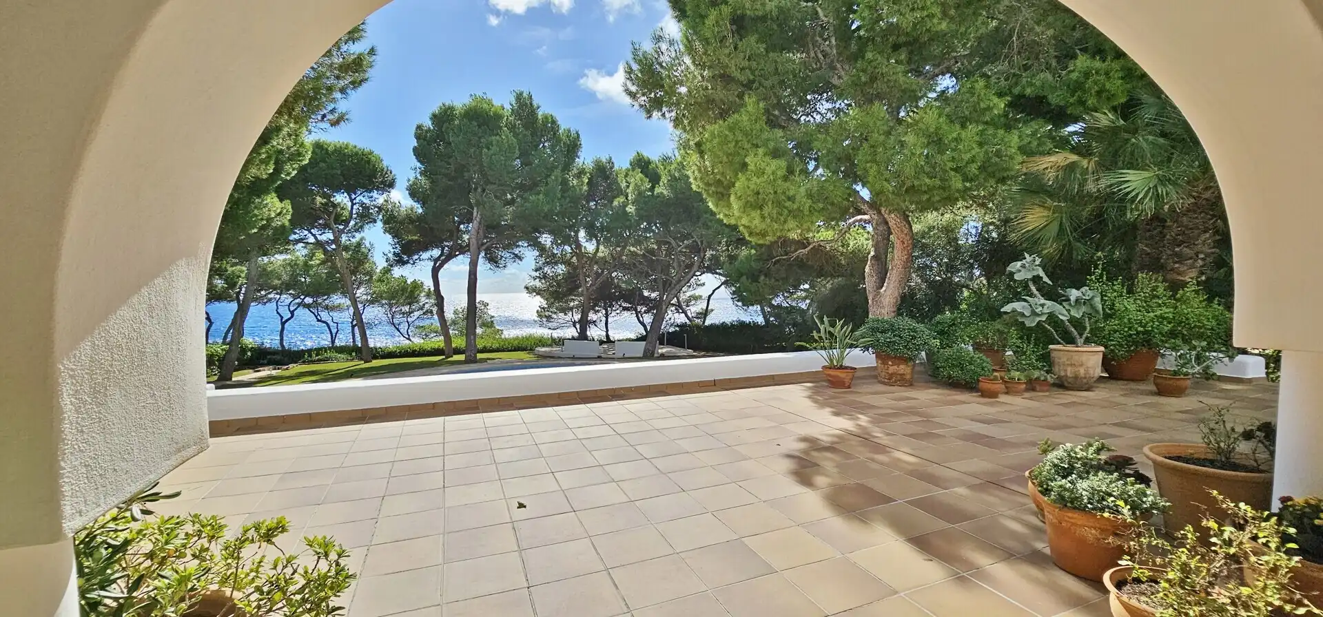 Terrassa de Casa o xalet en venda en Santanyí amb Jardí privat, Terrassa i Piscina