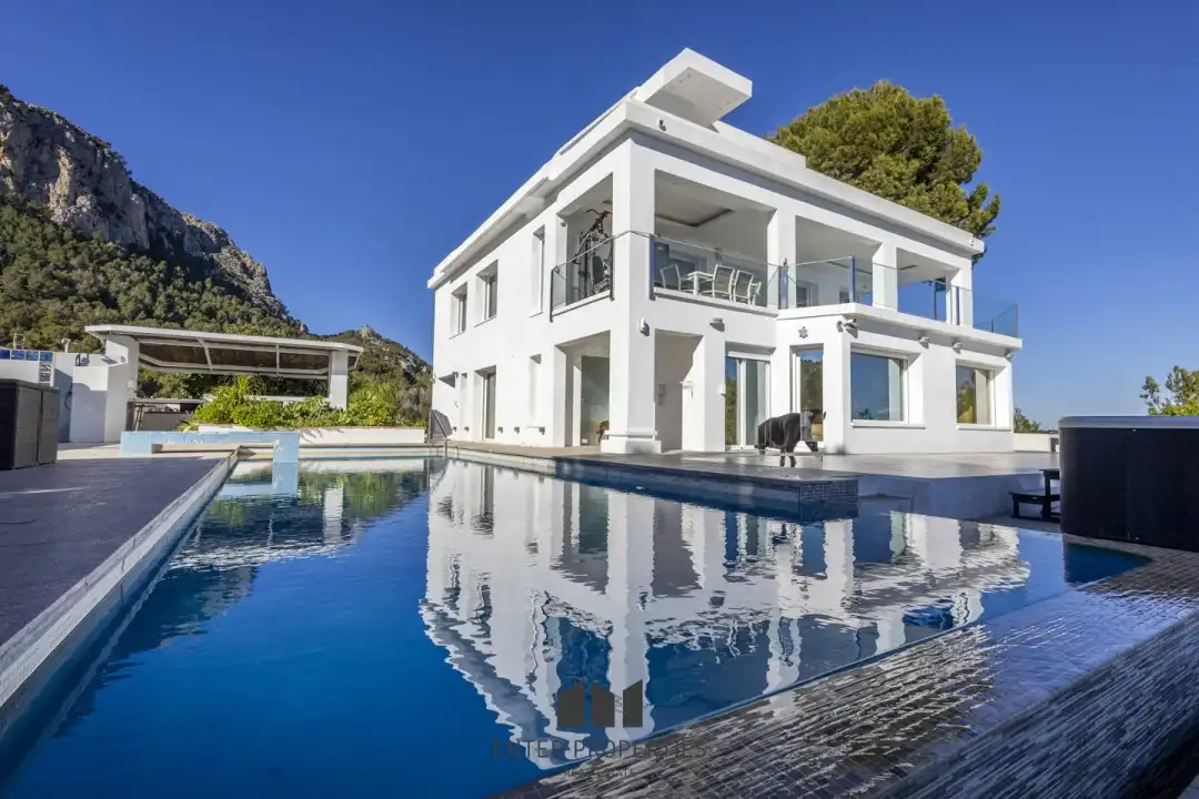 Exterior view of Flat for rent in Calpe / Calp  with Air Conditioner, Heating and Terrace