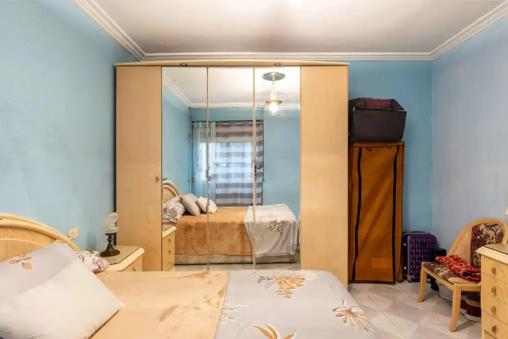 Bedroom of Flat for sale in Sueca  with Air Conditioner, Storage room and Balcony