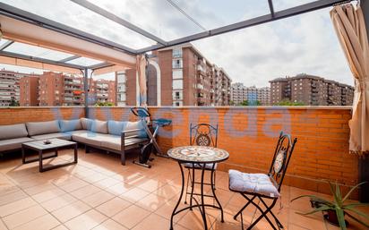 Terrace of Attic for sale in  Madrid Capital  with Air Conditioner, Terrace and Swimming Pool