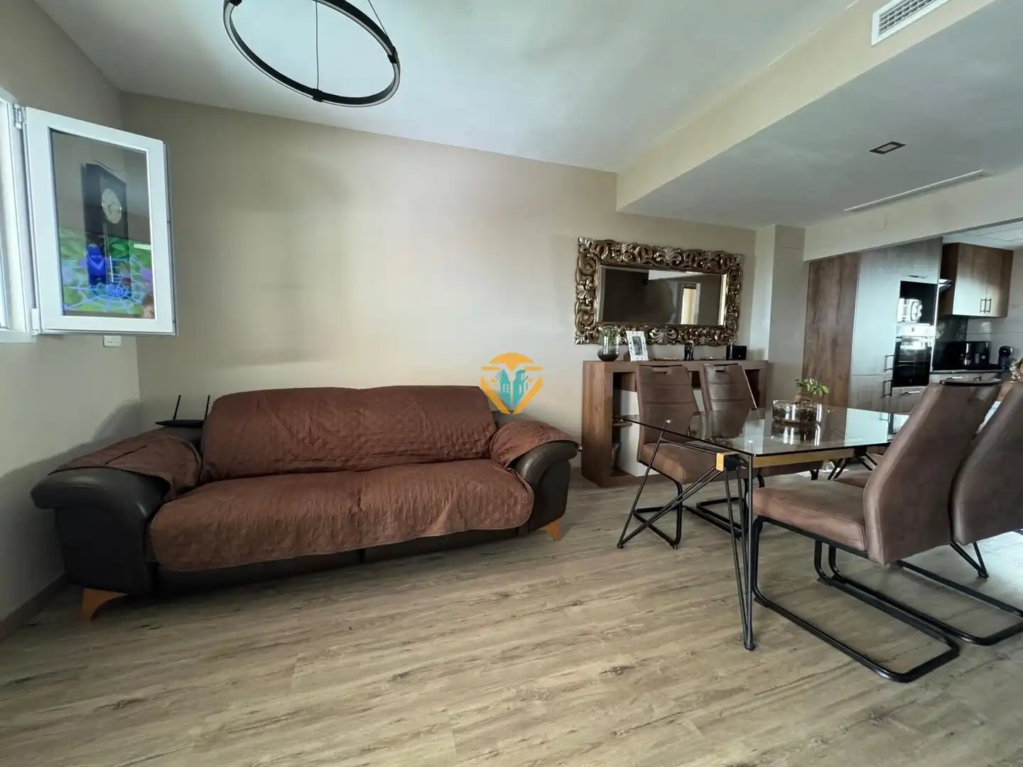 Living room of Detached homes for sale in Finestrat  with Air Conditioner, Balcony and Community pool