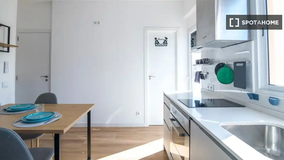 Kitchen of Flat for rent in Poblats Marítims