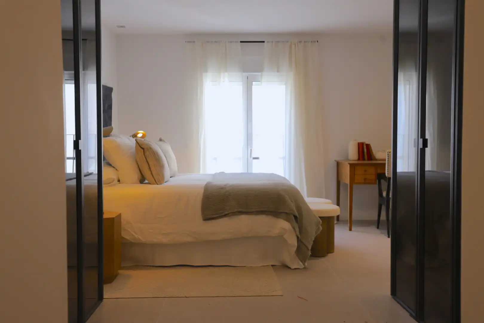 Bedroom of Houses for sale in Madrid  with Air Conditioner, Heating and Parquet flooring