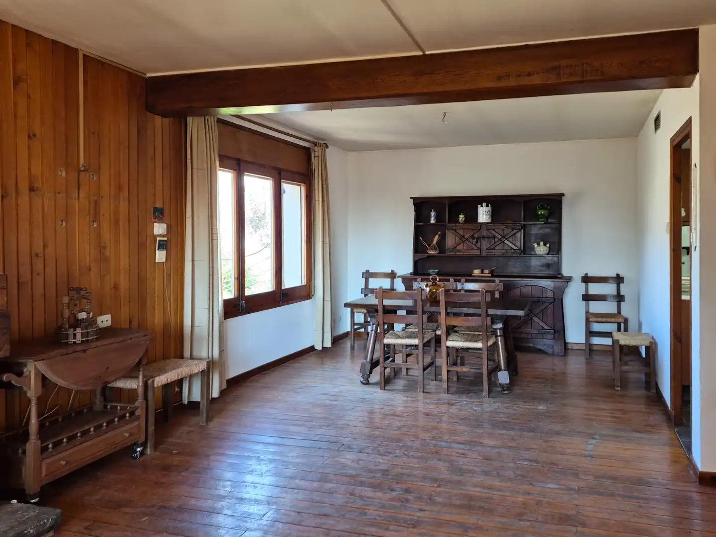 Menjador de Finca rústica en venda en Campelles amb Calefacció, Jardí privat i Parquet