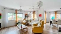 Sala d'estar de Casa o xalet en venda en Cabrils amb Aire condicionat, Calefacció i Parquet