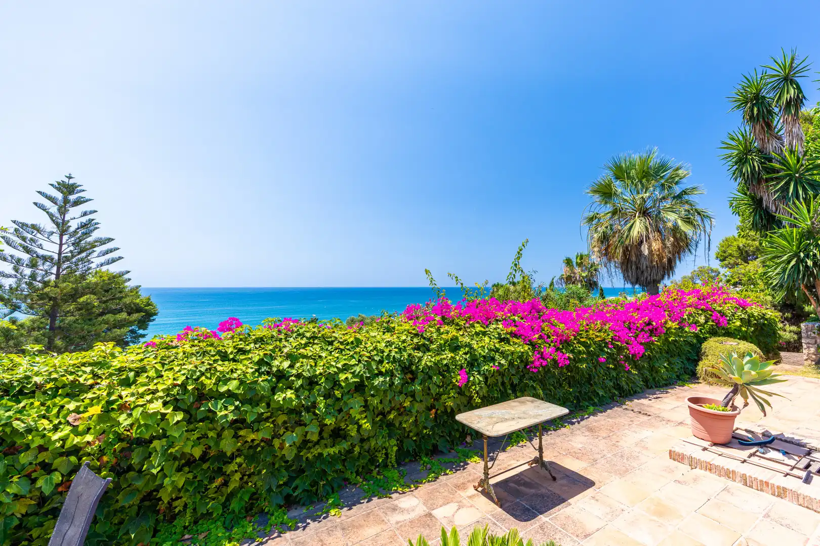 Terrassa de Casa o xalet en venda en Mijas amb Aire condicionat, Jardí privat i Terrassa