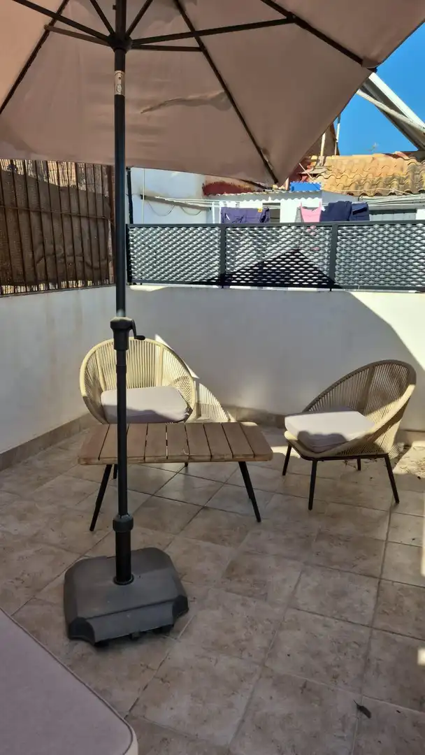 Terraza de Casa adosada de alquiler en Murcia con Calefacción, Jardín privado y Terraza