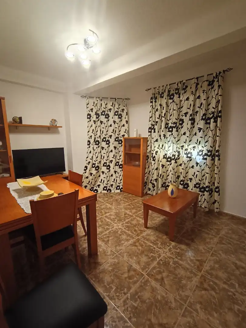 Sala d'estar de Pis en venda en Elche / Elx amb Aire condicionat, Calefacció i Moblat