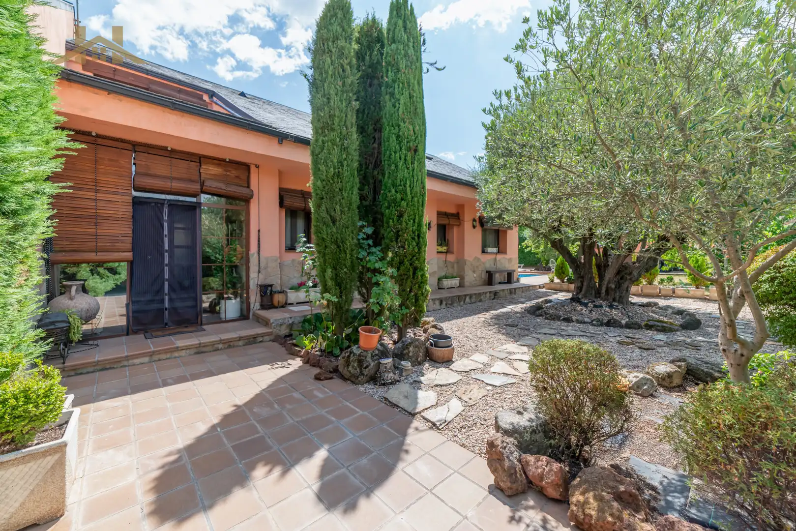 Jardín de Casa o chalet en venta en Valdemorillo con Aire acondicionado, Calefacción y Jardín privado