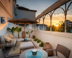 Terrassa de Apartament de lloguer en Marbella amb Aire condicionat, Calefacció i Terrassa