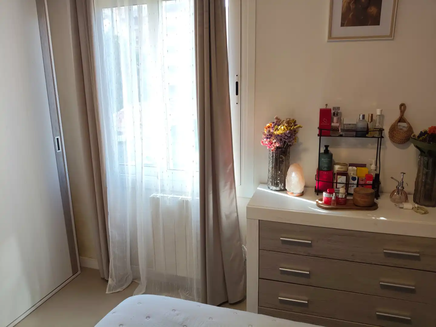 Bedroom of Flat for sale in Pineda de Mar  with Air Conditioner, Heating and Furnished