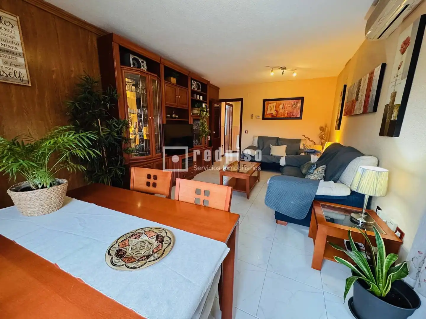 Sala d'estar de Pis en venda en Fuenlabrada amb Aire condicionat, Calefacció i Jardí privat